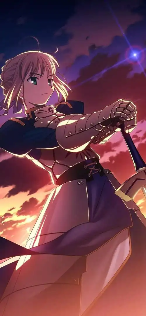 【手机壁纸】saber手机壁纸超清竖屏