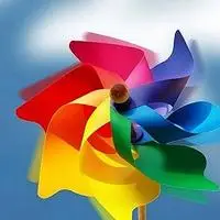 唯美的最美的充满幻想的五颜六色qq七彩头像图片