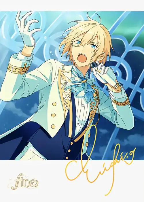 偶像梦幻祭天祥院英智拍立得 图源于lofter奈羽哟