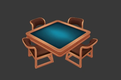 卡通q版麻将桌模型 贴图三张 大小512*512 点击下面标签快捷搜索 麻将