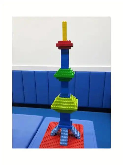 乐高大颗粒东方明珠塔77英国大本钟