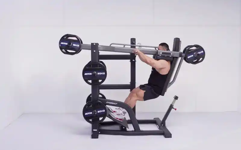 英赛特商用健身器材 sh033钟摆深蹲训练器