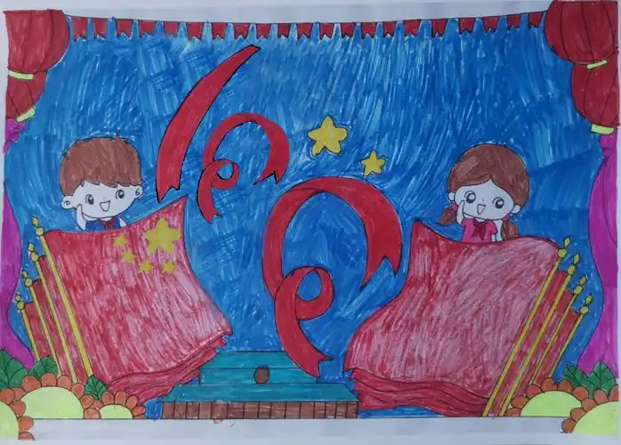 "永远跟党走 童心绘百年"职工子女书画作品展(三)