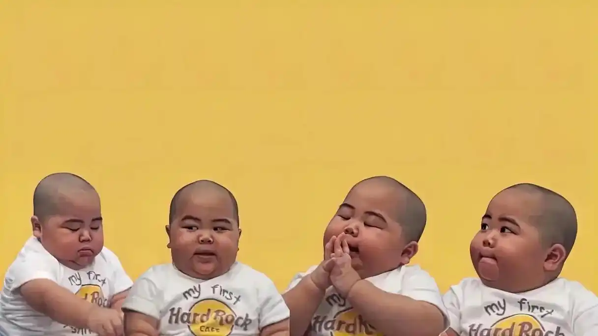 打蛋高清电脑壁纸#最纯真的笑容 #印尼小胖子 #打工人加油 - 抖音