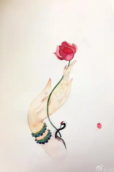 伏蝣(微博)佛手