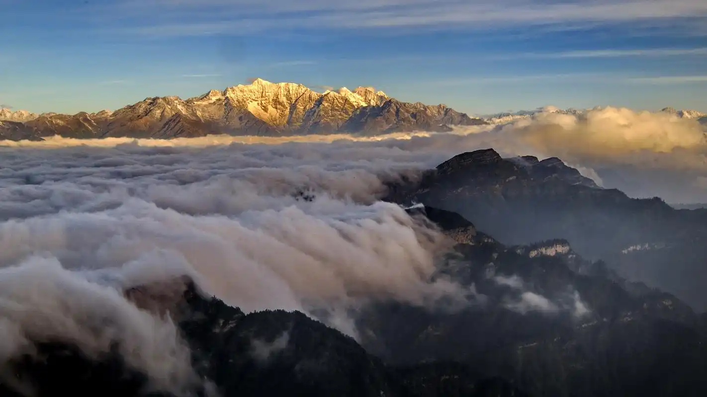 四川牛背山云海风景摄影-风景壁纸-手机壁纸下载-美桌网