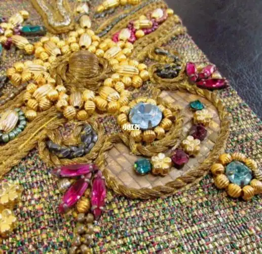 异域风情宝石缀饰正绢西阵织袋美物分享