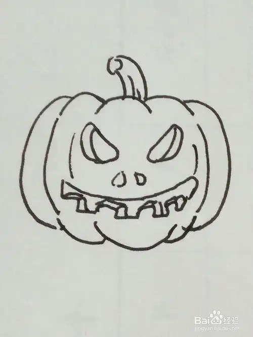 大南瓜头饰简笔画集