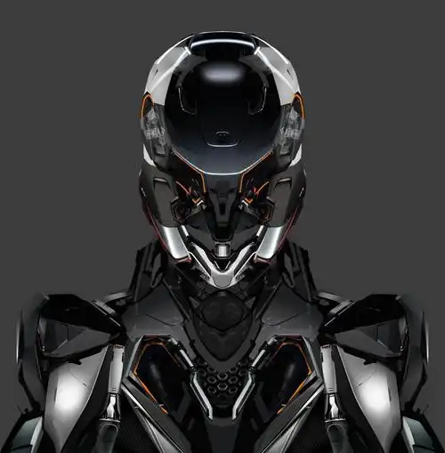 机器人头像帅气,科幻机器人头像