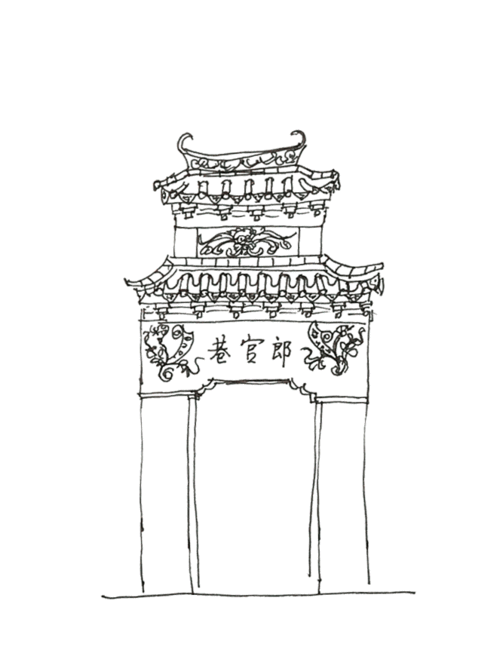 三坊七巷昔日旧景