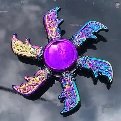 小汽车益智双层指尖陀螺儿童男孩指甲炫彩无聊陀螺