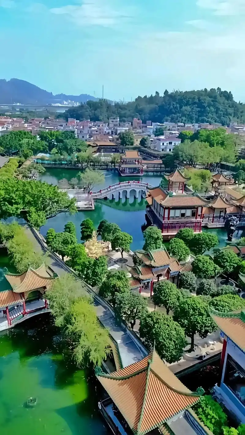 亲历广州古建园林宝墨园,感受清宫时光!#景点打卡 94这里不 - 抖音