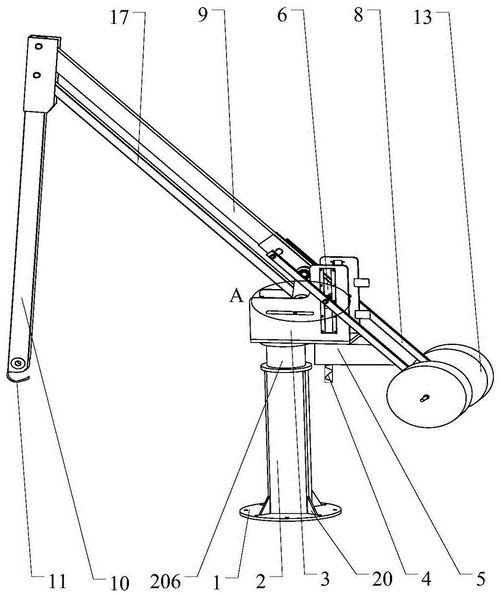 一种旋转电动平衡吊的制作方法