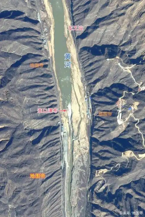 黄河壶口瀑布落差40米古代货船怎么过去