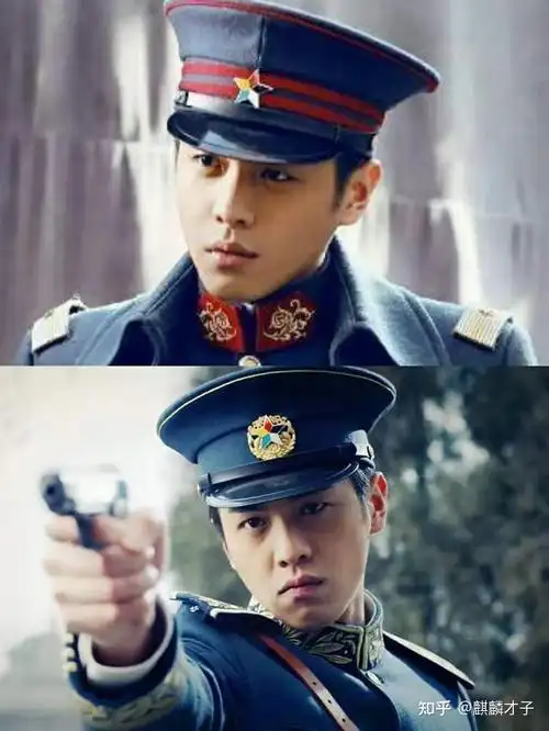 说到张若昀的军装形象,大家印象最深刻的应该是:张若昀在电视剧《无心