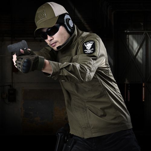 cqb军迷作训服饰特工战术夹克春秋薄款上衣夹克