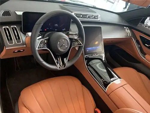 21款全新奔驰s400l商务豪华现车充足|奔驰s级|内饰|s400l_网易汽车