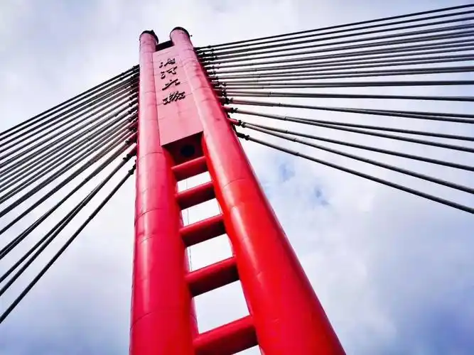 壮观大气信阳又一座跨淮河大桥试通行