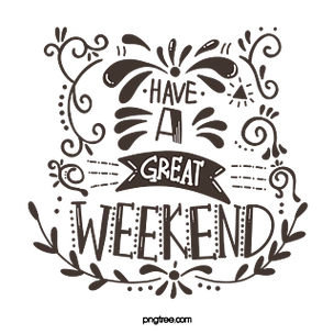 愉快假期手绘花藤英文字体