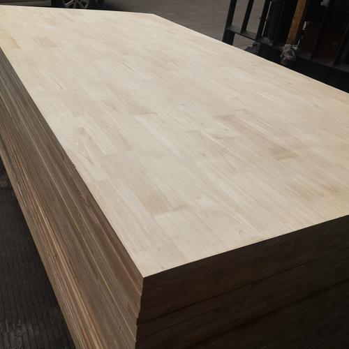 定制橡胶木指接板实木板橡胶木指节板拼板uv橡木板橡木指接板木板