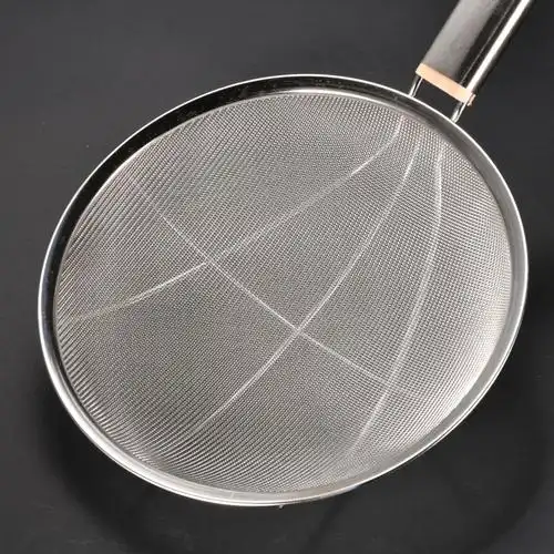 漏勺不锈钢油炸过滤网捞密漏加固长木柄笊篱捞篱漏勺