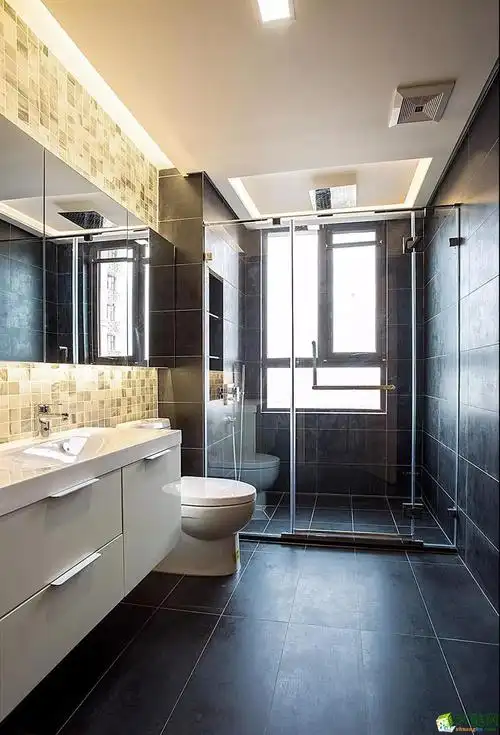 装酷网 装修效果图 万科金域国际-简约-三居室 简约 三室两厅两卫房屋