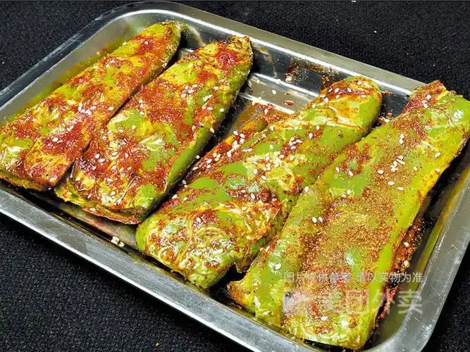 烤尖椒图片