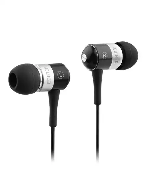 > 漫步者时尚入耳式音乐耳机(黑色)