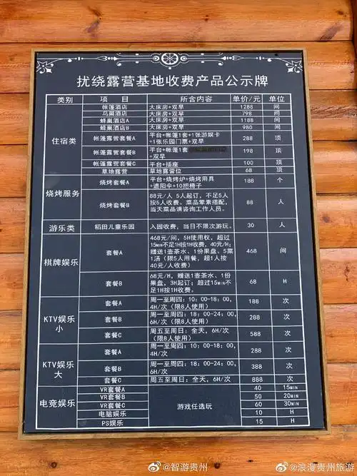 扰绕露营基地浪漫贵州旅游