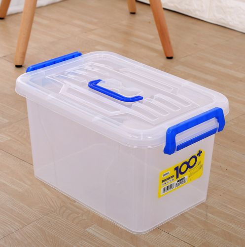 半透明塑料箱加厚特大收纳箱装衣服棉被的的整理箱玩偶有盖的箱子