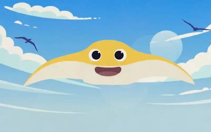 【天才儿童动画】翩翩起舞的鳐鱼真的很搞笑啊