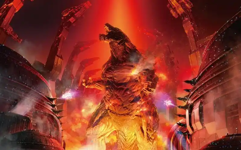 哥斯拉三部曲老虚哥斯拉最霸气的几个片段