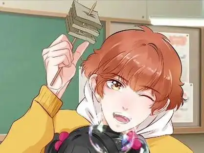 当阿衰和大脸妹长大之后还是那么快乐#阿衰 #大脸妹 #画画 #童年回忆