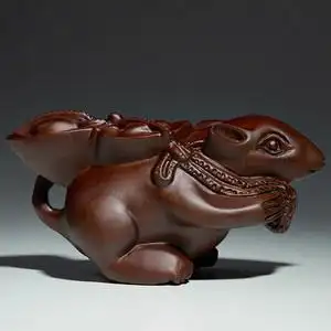 木雕工艺品摆件十二生肖图片