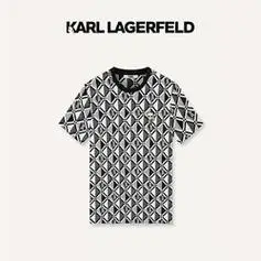 karllagerfeld卡尔拉格斐卡尔拉格斐轻奢老佛爷男装24夏款karl钉珠