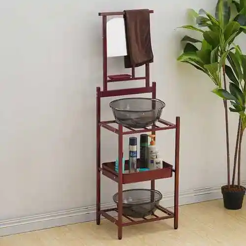 脸盆架洗脸新款架子落地家用洗脸盆农村老式洗漱面盆架