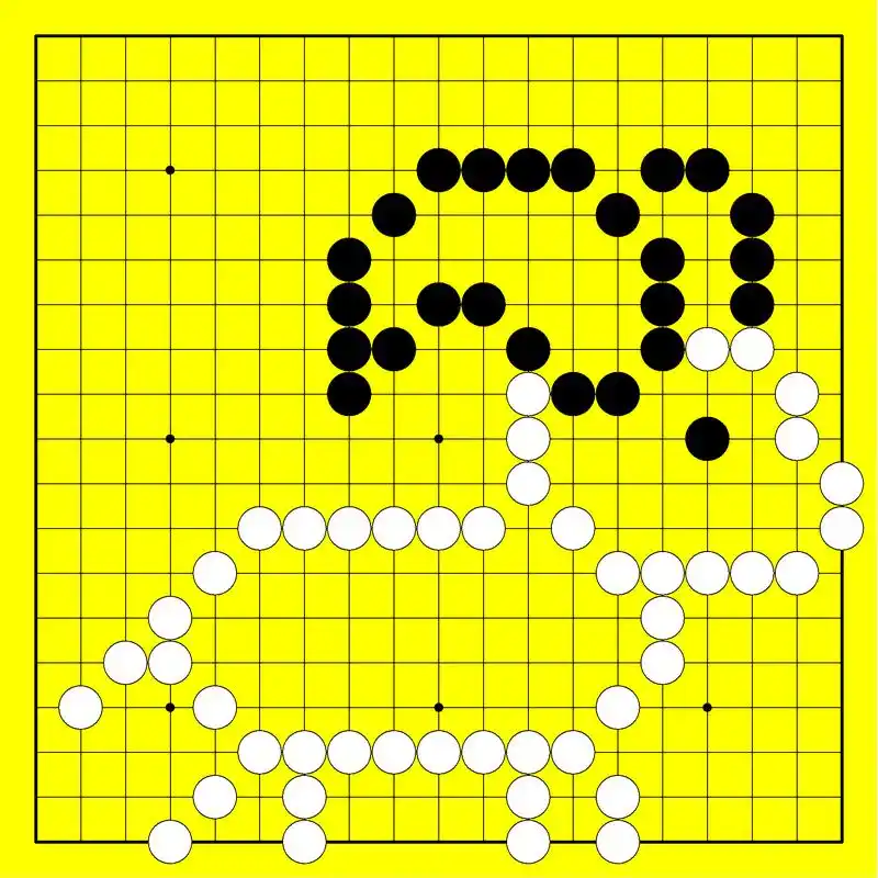 围棋创意摆棋图