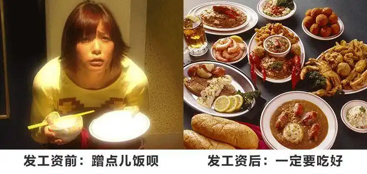 发工资前后对比你这样吗