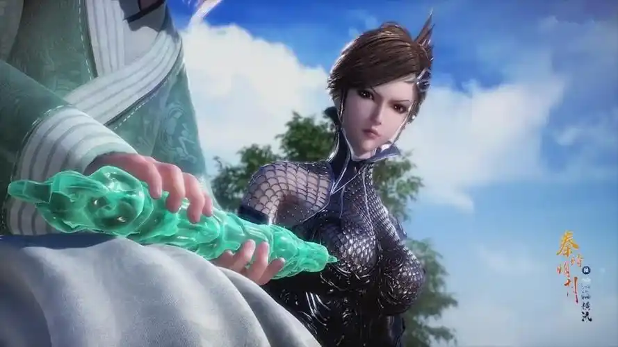 惊鲵 小时候的颜路(手里拿着含光剑)