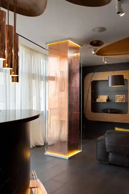 说设计|24款柱子的艺术化处理方式_空间_元素_焦点