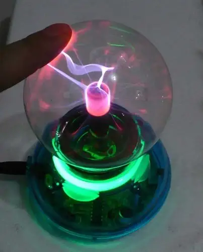 车载离子灯 爆闪灯 声控球震动感应 静电 水晶魔力球 车载魔力球