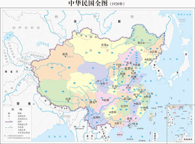 中国历代疆域变化一览看世间沧海桑田