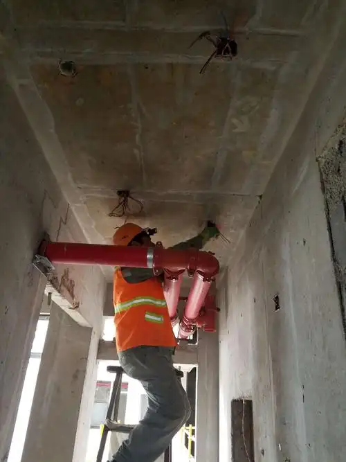 威信棚户区改造项目—消防工程施工日报—2018年11月21日