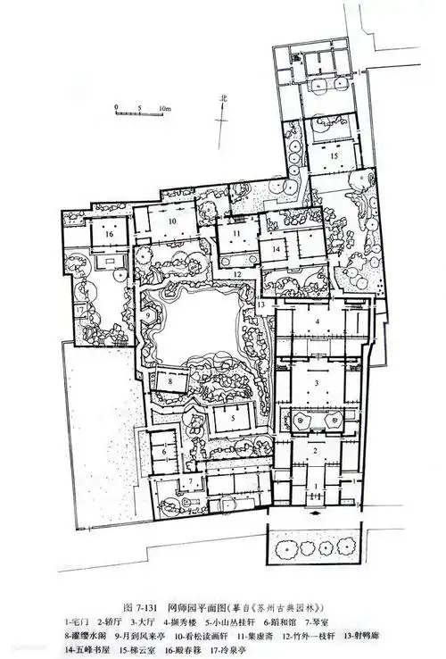 苏州园林平面图