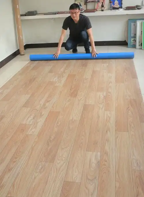 地板革加厚塑胶地贴地板胶防水pvc商用水泥地直接铺 地胶地板炕革