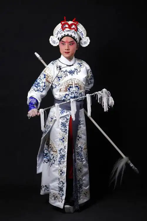 单人男生京剧摄影造型