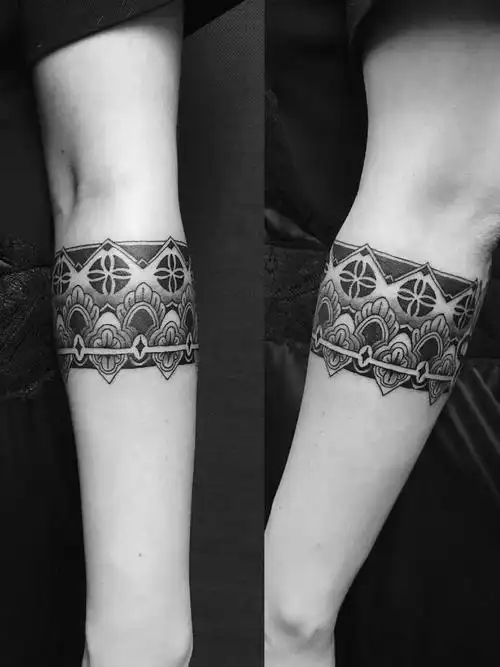 臂环_纹身图案手稿图片_ziggy_丘契的纹身作品集