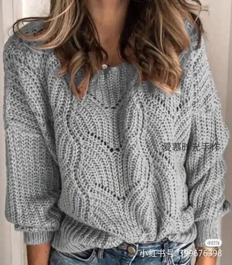 棒针镂空花样图解分享#毛线编织  - 抖音