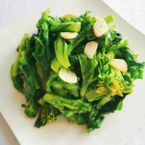 amywu做的清炒白菜苔