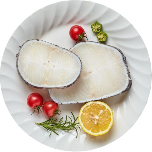 正关法国银鳕鱼中段1000克南极犬牙鱼宝宝专用进口海鲜冷冻深海鱼